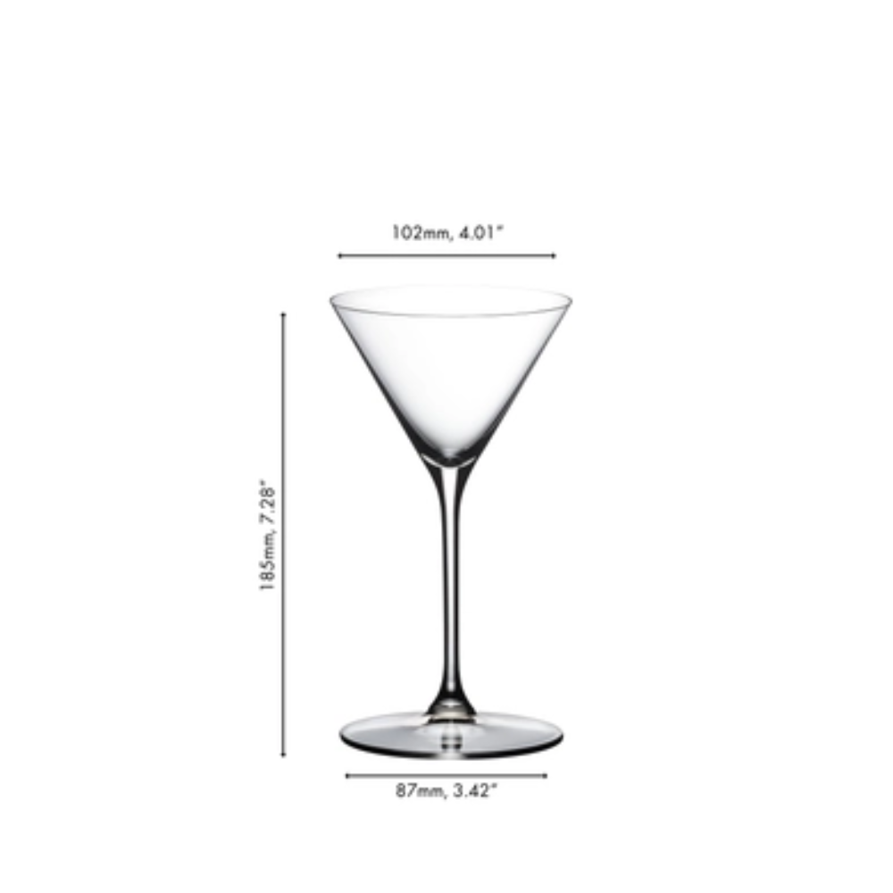 RIEDEL GRAPE SET DE 2 COPAS MARTINI