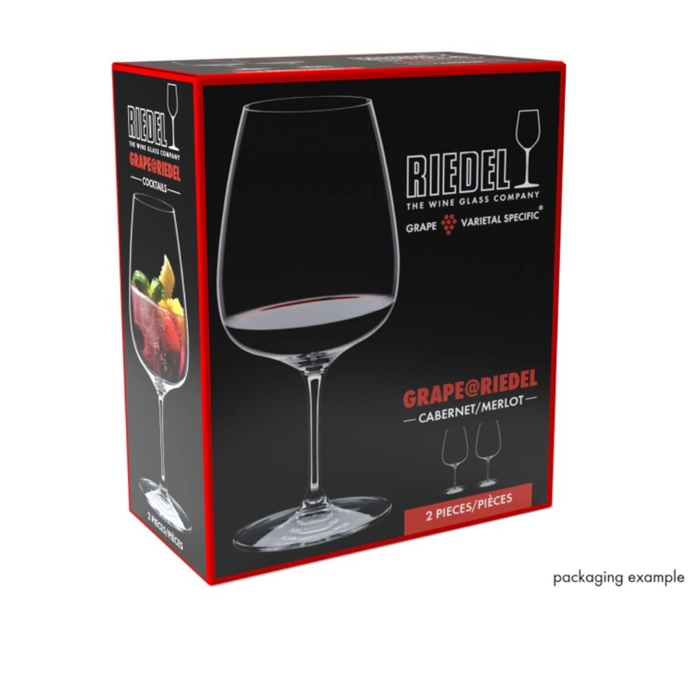 RIEDEL GRAPE SET DE 2 COPAS CABERNET SUAVIGNON/MERLOT