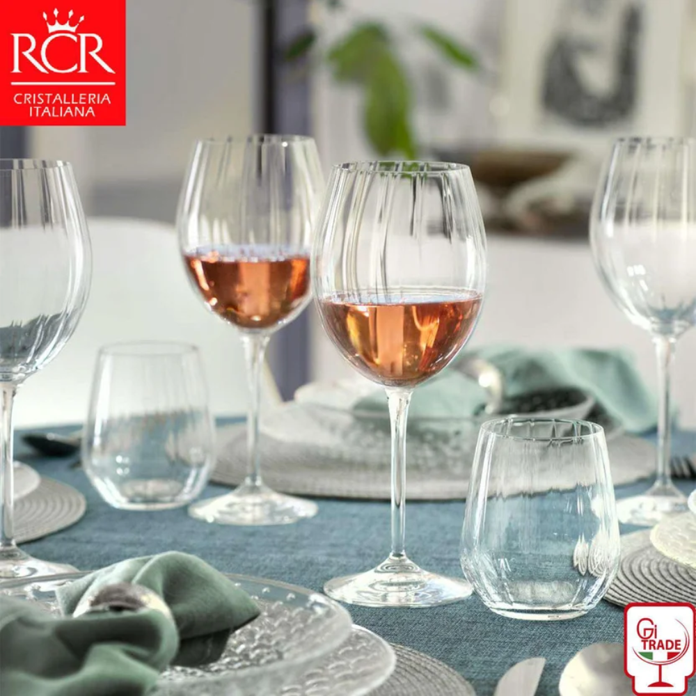 RCR SET 6 COPAS OPTIQ 650ml