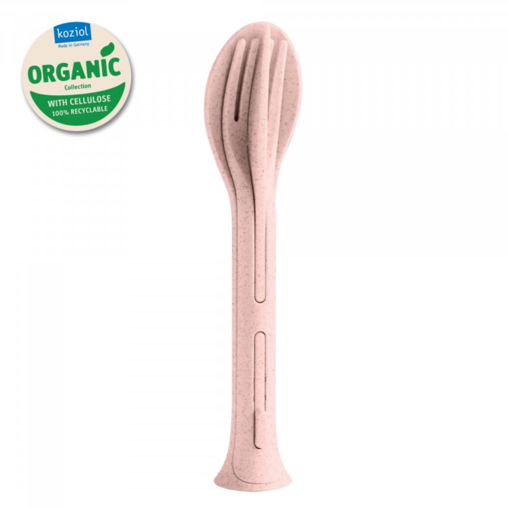 KOZIOL SET DE 3 CUBIERTOS KLIKK M