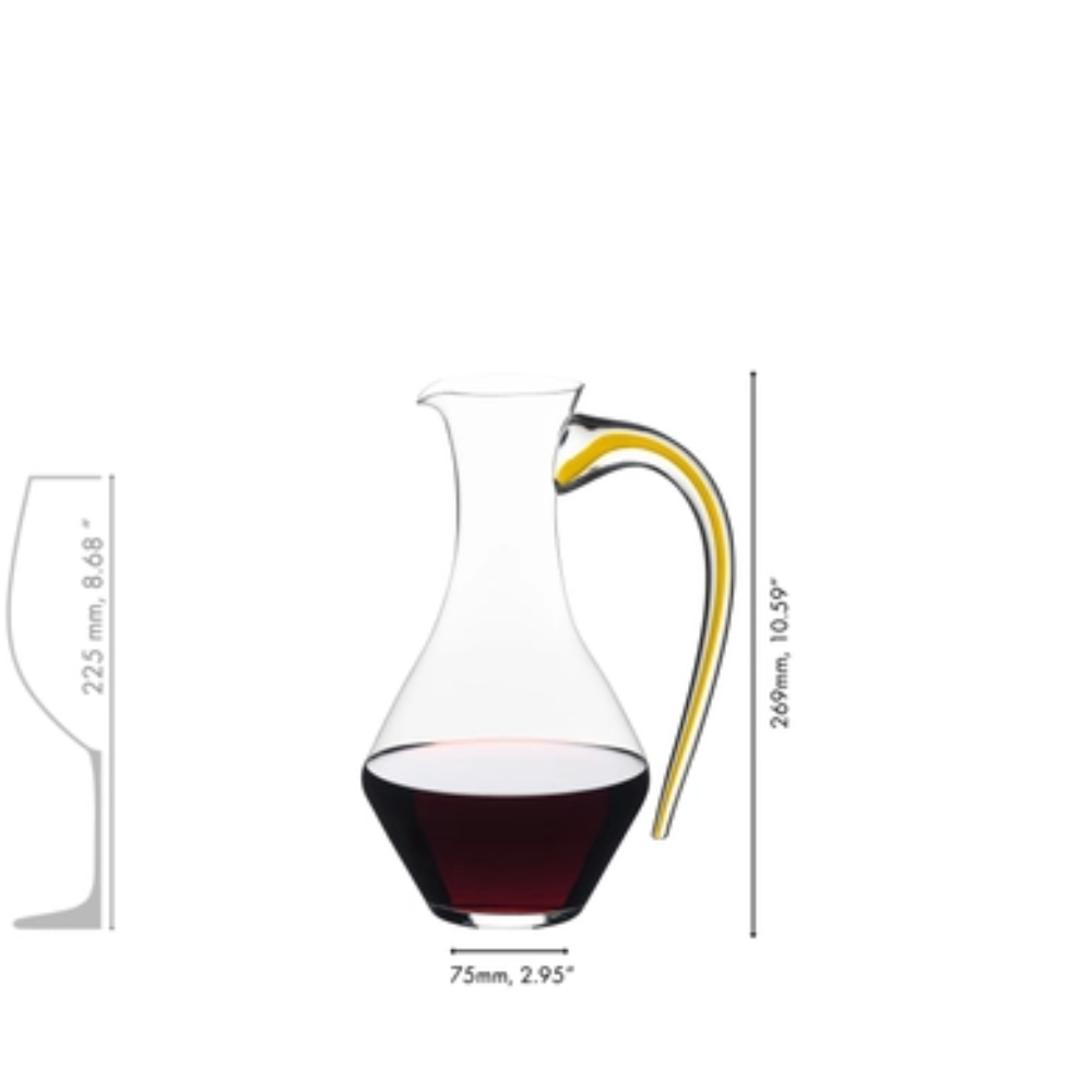 RIEDEL DECANTADOR FATTO A MANO MAGNUM AMARILLO