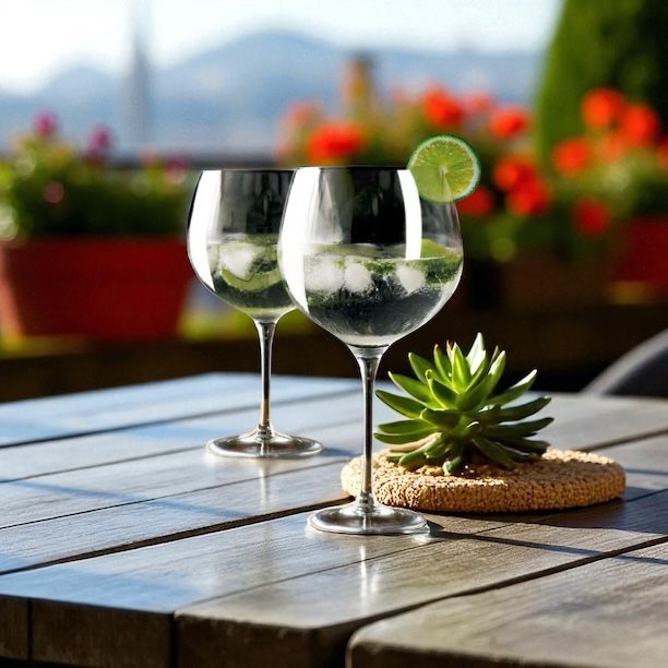 RCR SET 6 COPAS GIN/RAMAZZOTII - INVINO I67