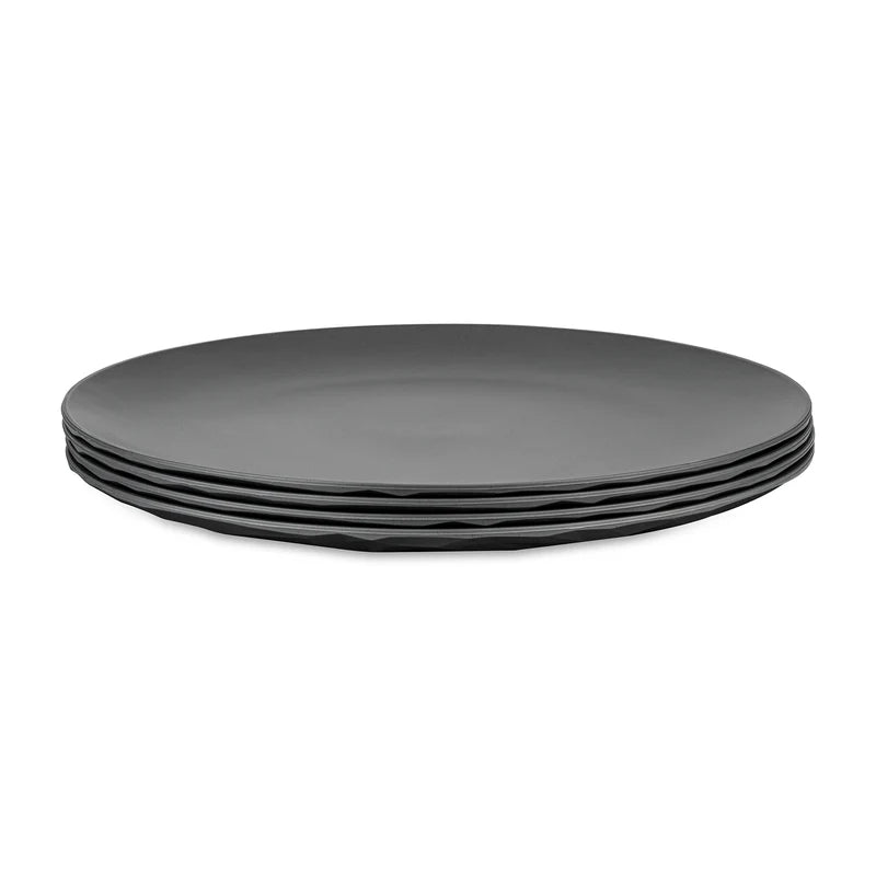 Pack Terraza & Quincho – Vajilla Gris 24 Piezas