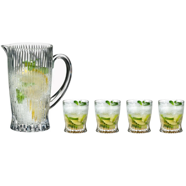 RIEDEL COLD DRINKS SET 4 VASOS MÁS JARRO