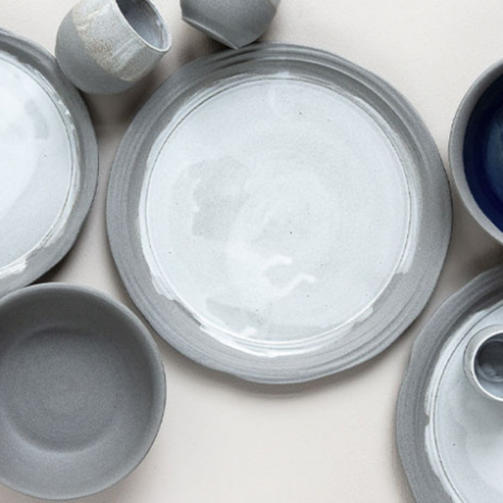 REVOL NO.W SET 4 PLATOS POSTRE 21.5cm. - Arctic white