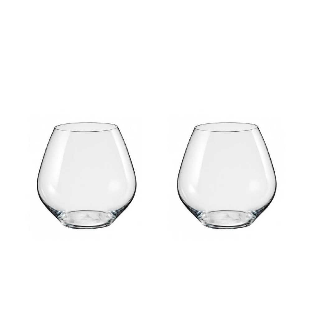 CRYSTALEX SET 2 VASOS AMOROSO 340 cc