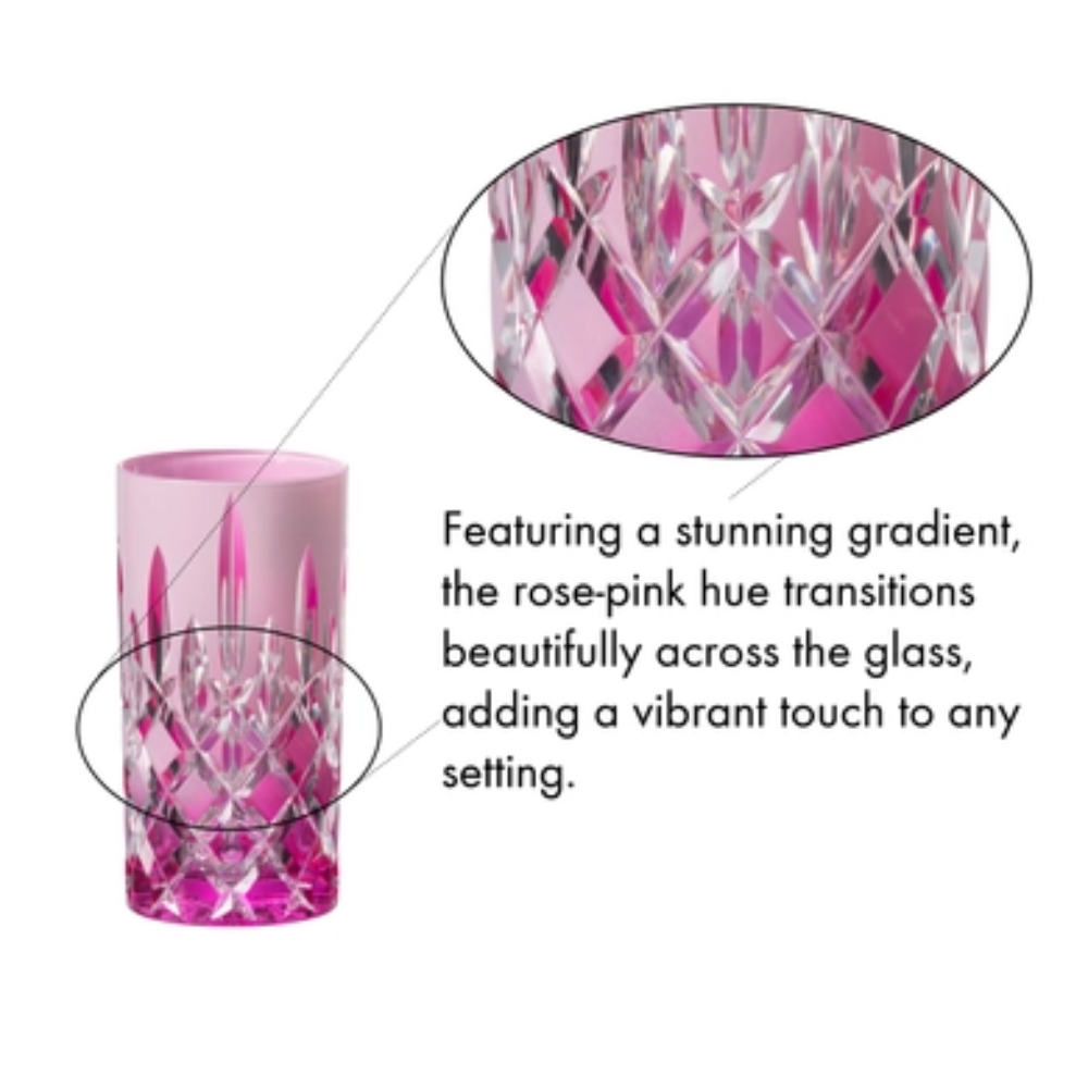 RIEDEL VASO LAUDON HIGHBALL ROSADO