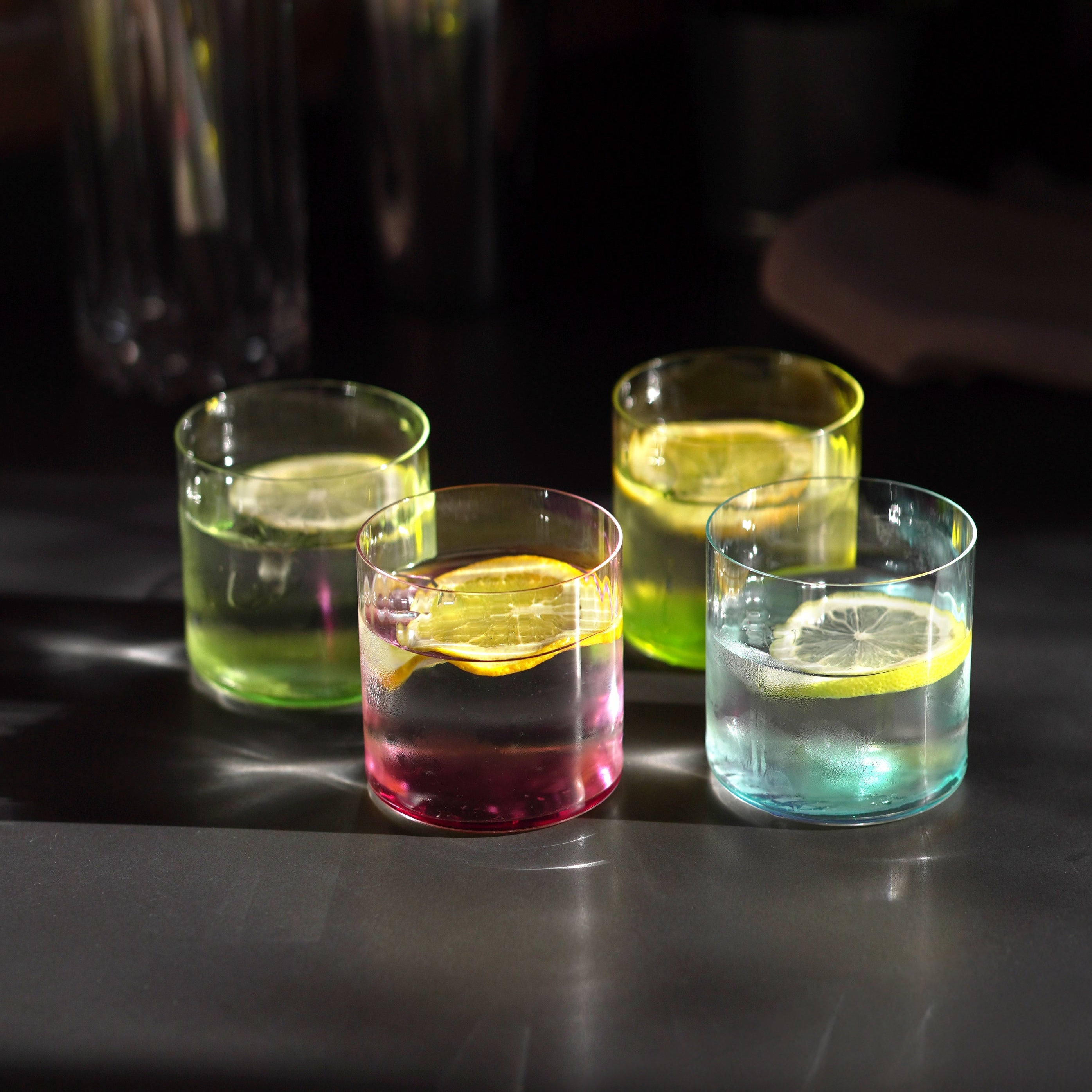 RIEDEL SET DE 4 VASOS  HAPPY H2O OPTIC