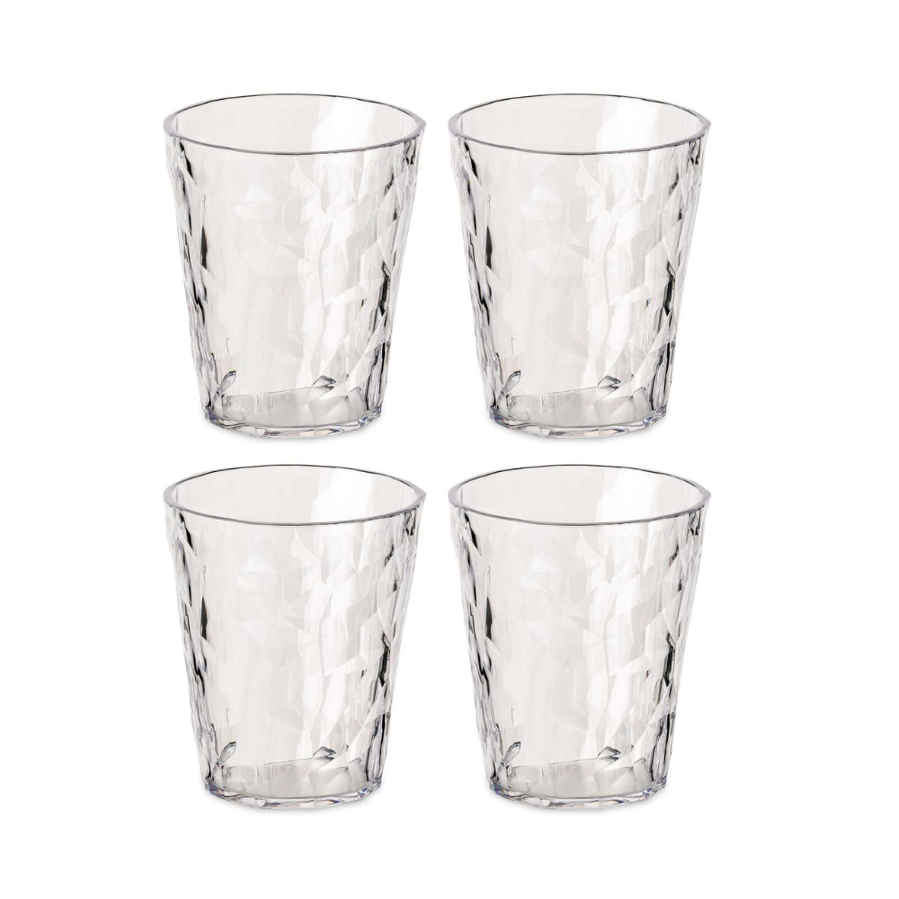 KOZIOL SET 4 VASOS SUPERGLASS N°1