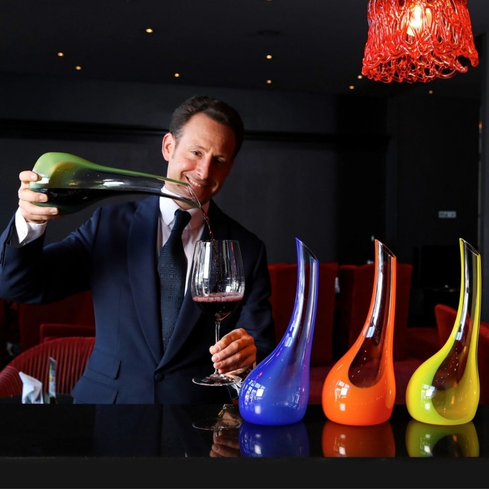 RIEDEL CORNETTO CONFETTI DECANTADOR BLUE