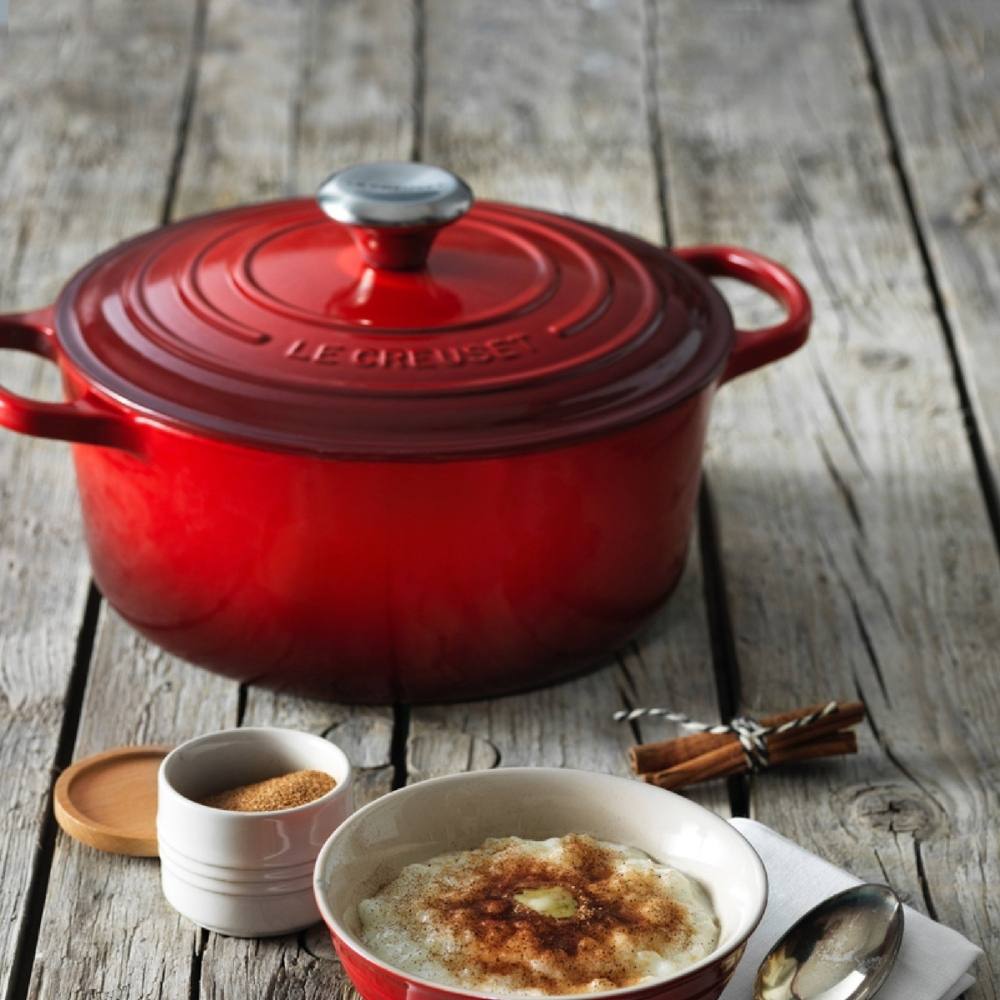 OLLA COCOTTE REDONDA 22cm CEREZA