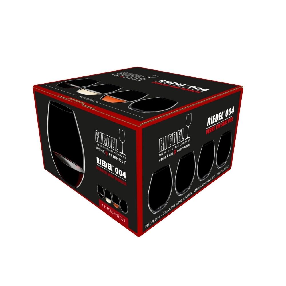 RIEDEL WINE FRIENDLY SET 4 COPAS SIN PIE