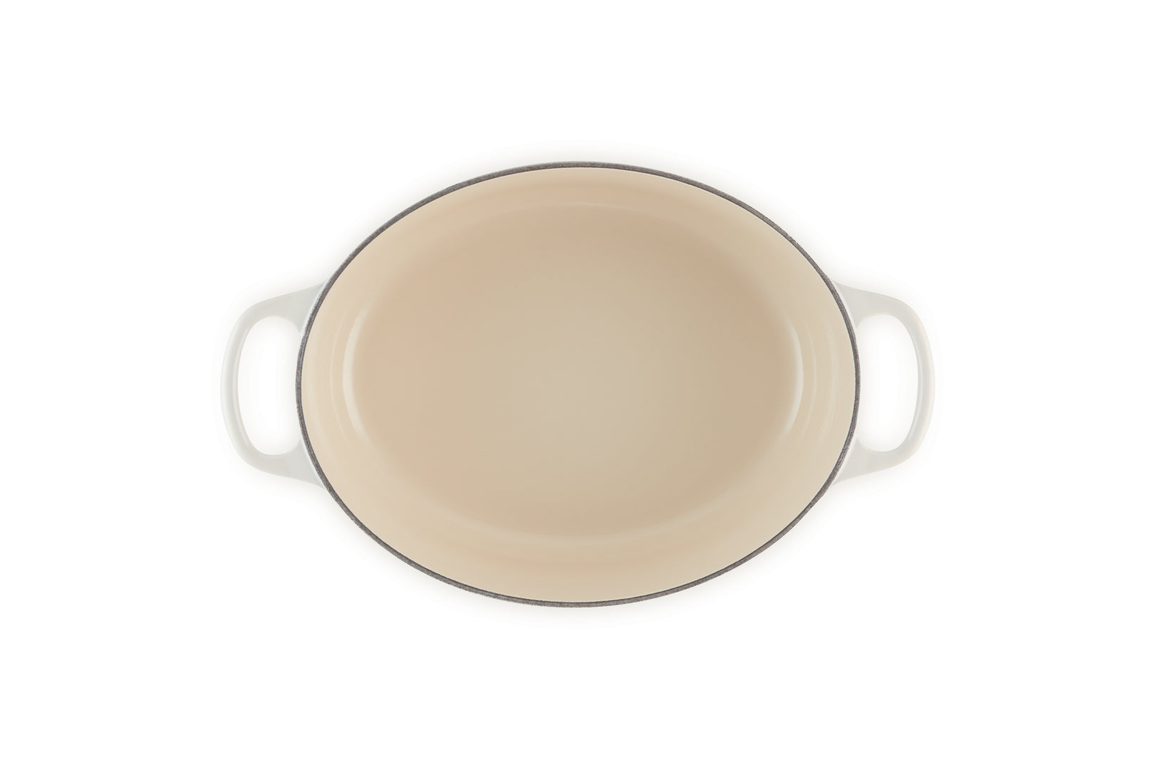 OLLA COCOTTE OVALADA 27cm MERINGUE