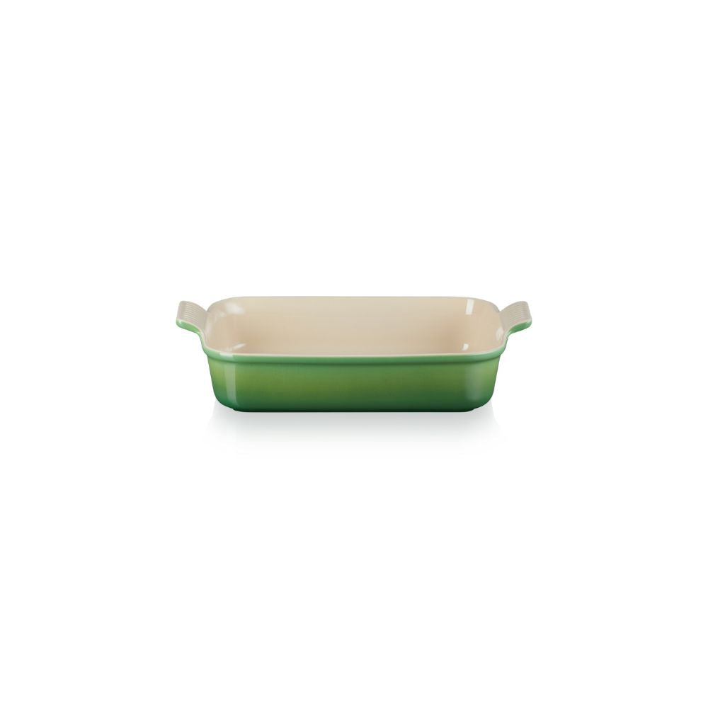 Bandeja Rectangular Heritage 32cm Verde Bamboo