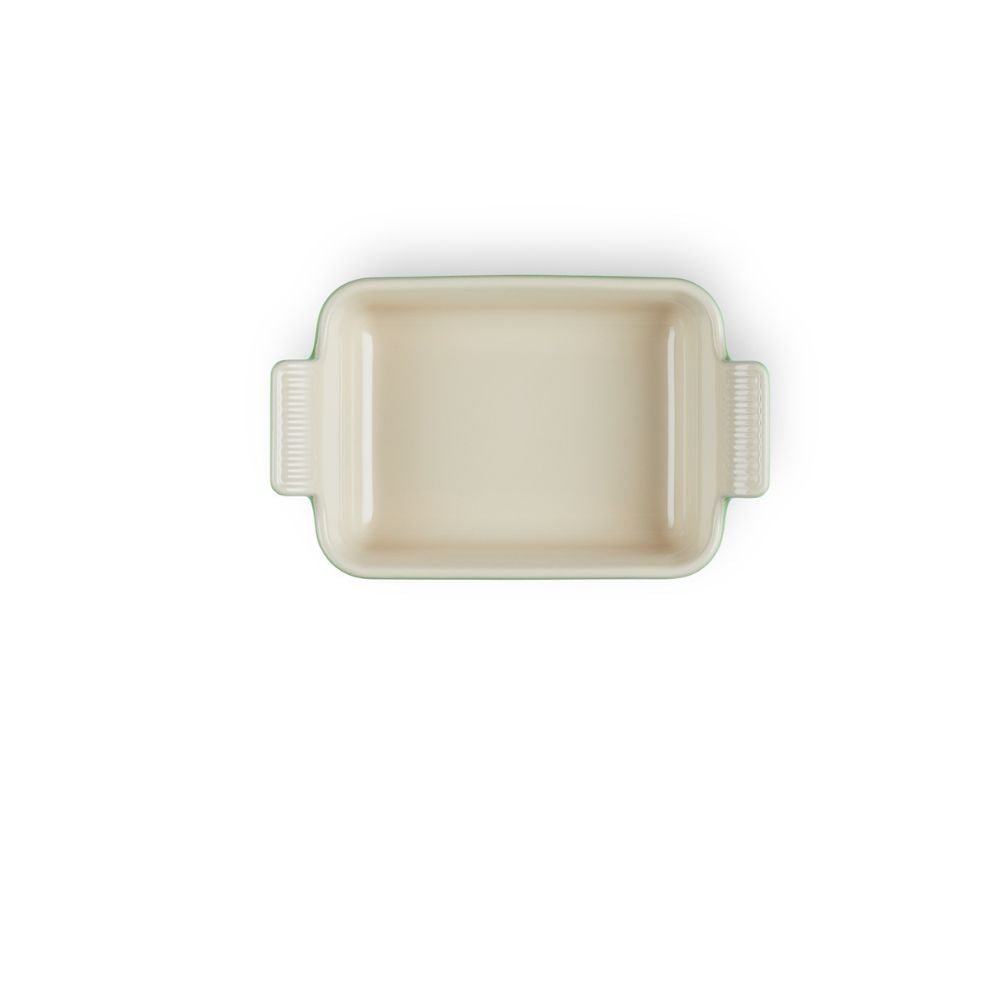 Bandeja Rectangular Heritage 19Cm Verde Bamboo