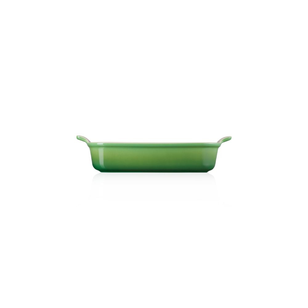 Bandeja Rectangular Heritage 32cm Verde Bamboo