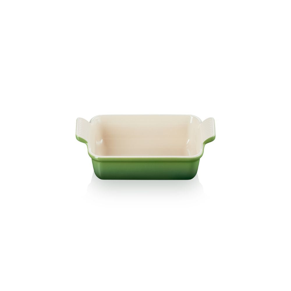 Bandeja Rectangular Heritage 19Cm Verde Bamboo