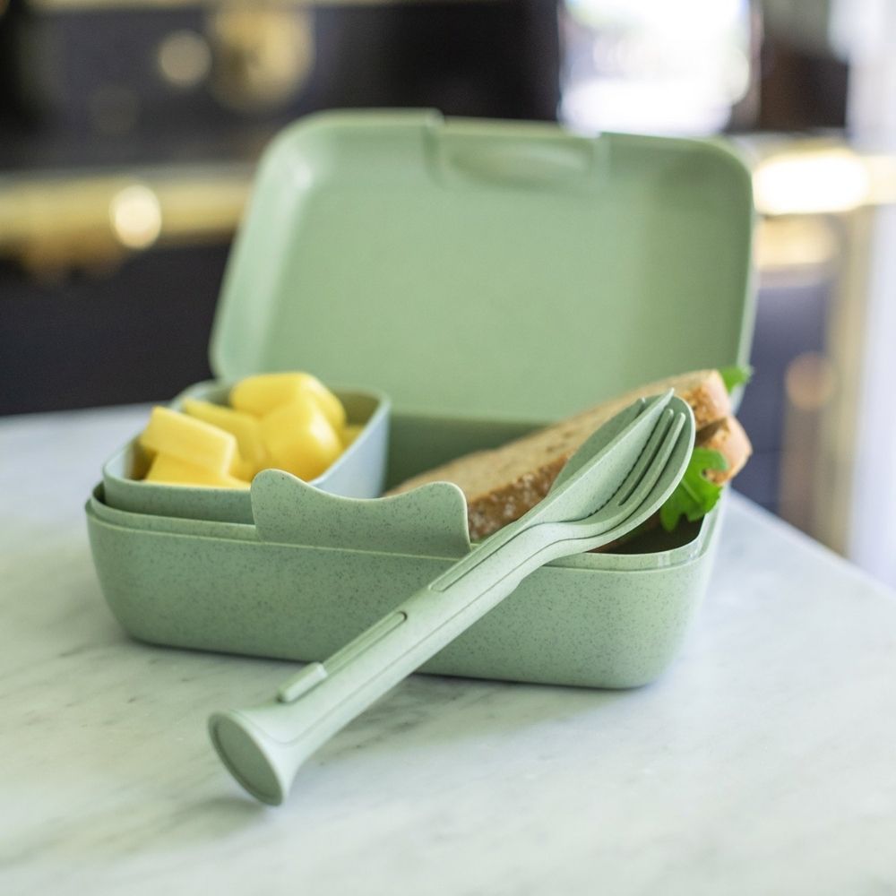 KOZIOL SET DE 3 CUBIERTOS KLIKK POCKET S