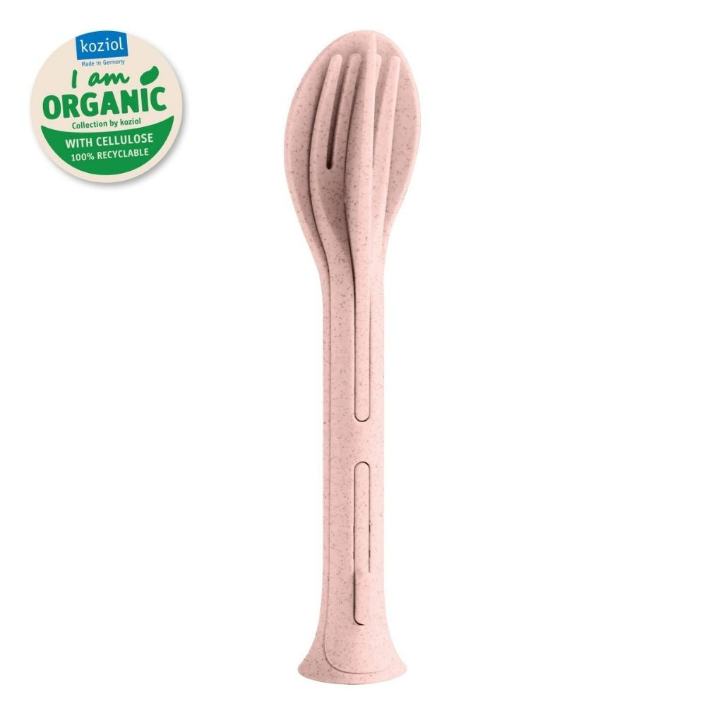 KOZIOL SET DE 3 CUBIERTOS KLIKK POCKET S