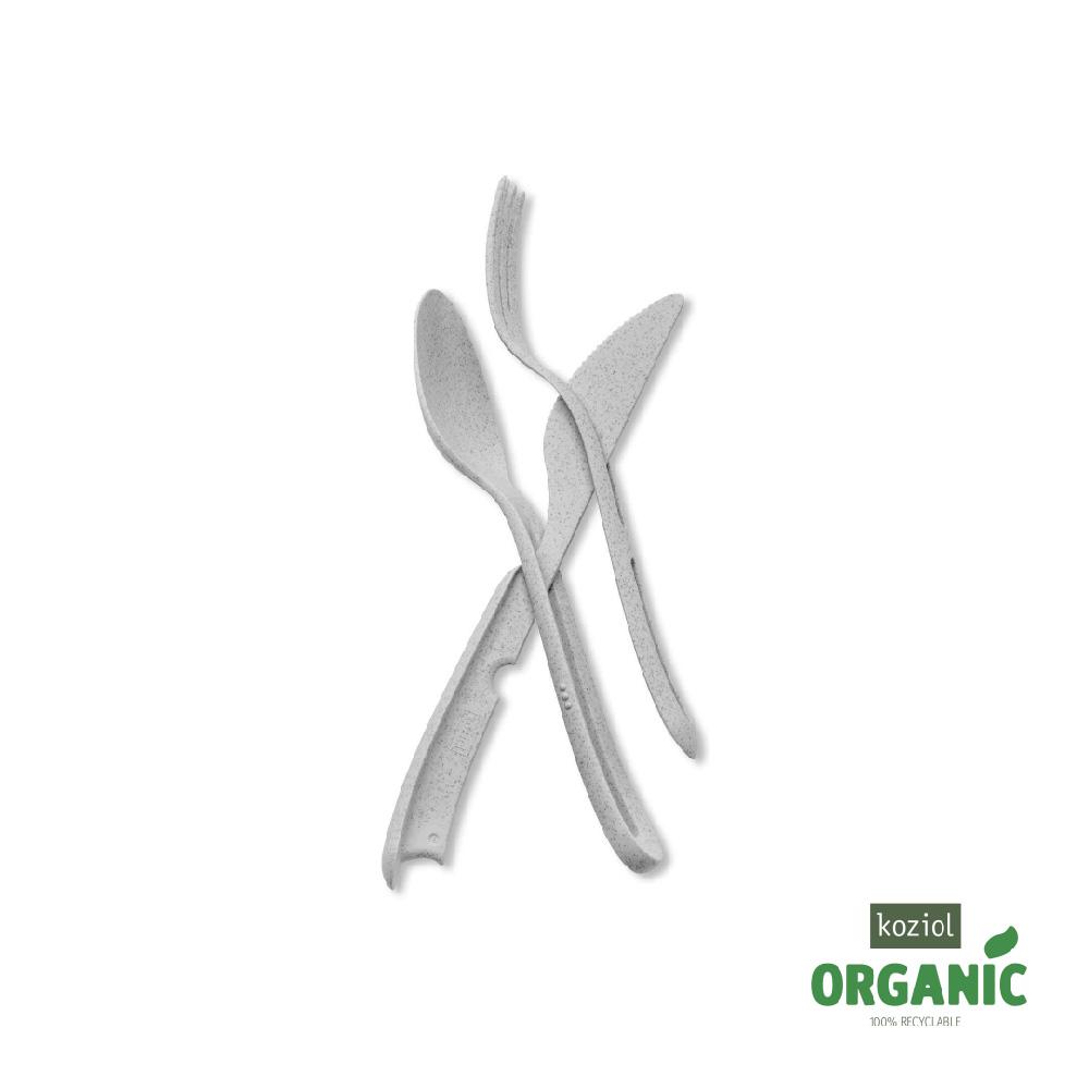 KOZIOL SET DE 3 CUBIERTOS KLIKK M