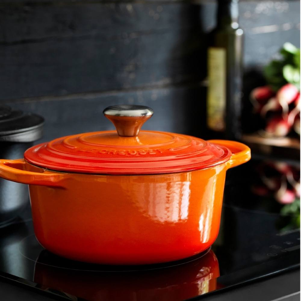 OLLA COCOTTE REDONDA 24cm VOLCÁNICO