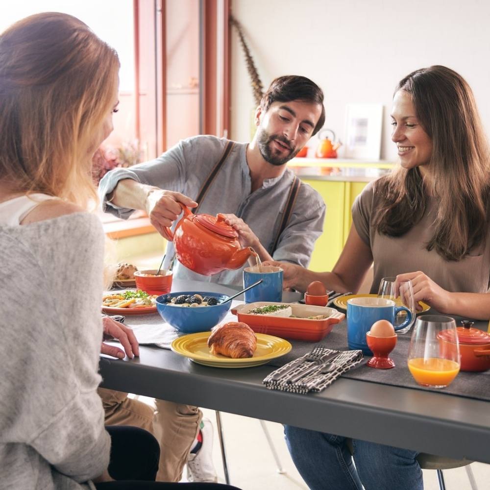 Tetera Con Infusor Acero Inox 1,3L Volcánico