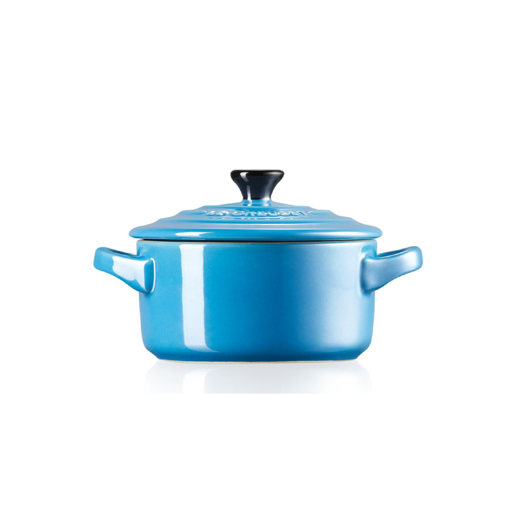 Mini Ollita Cocotte Redonda 10cm Azul Marseille (Metallics)