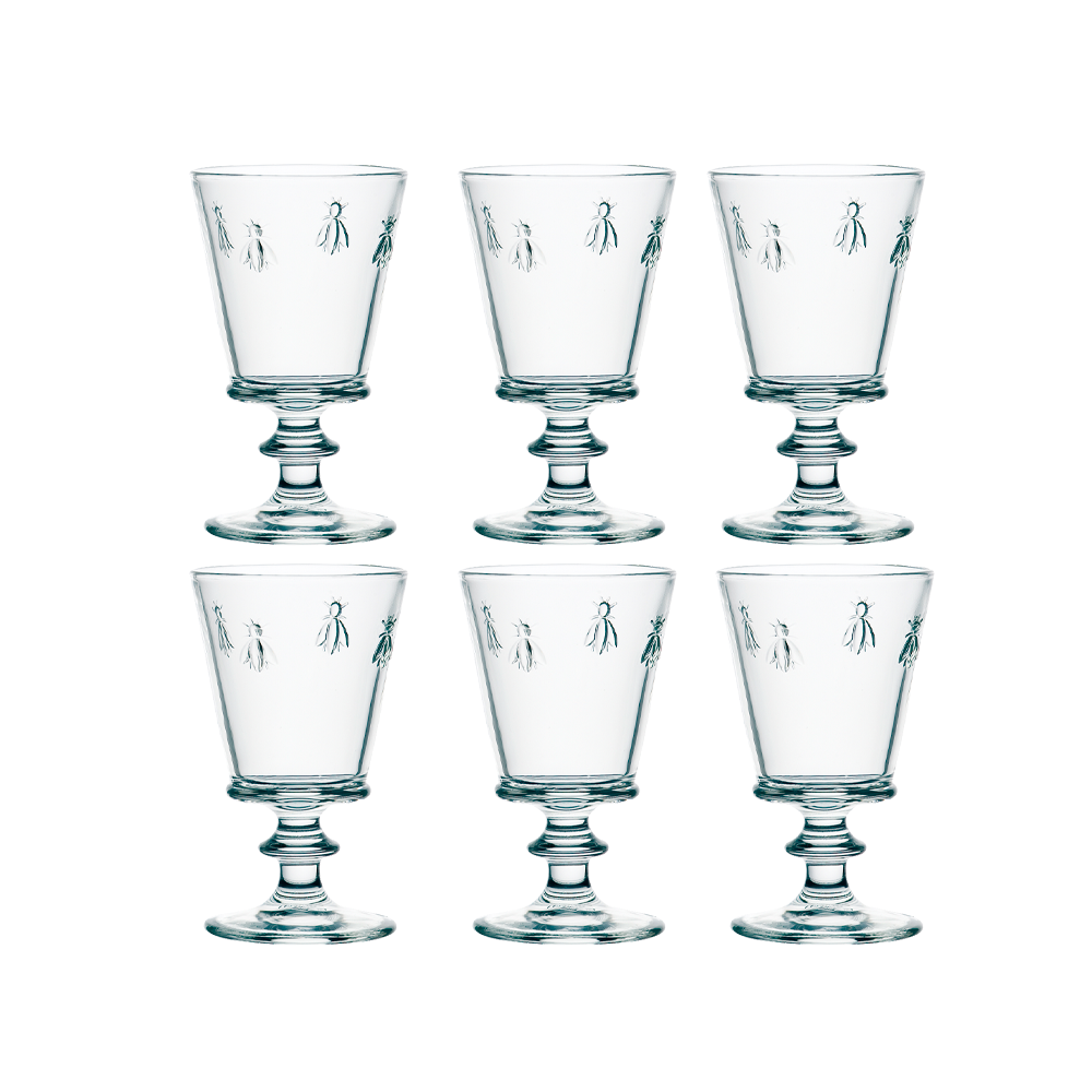 SET 6 COPAS ABEJA 350ML