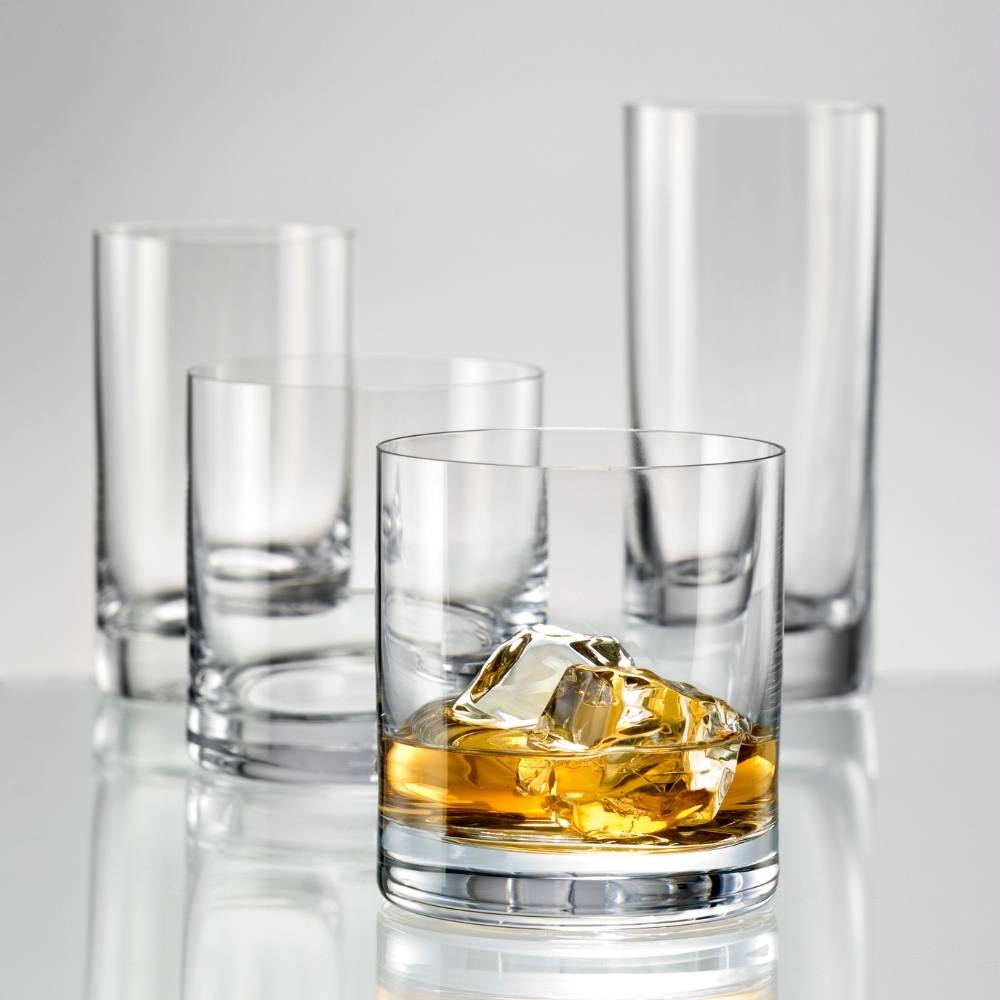CRYSTALEX SET 6 VASOS WHISKY BAJO BARLINE 410CC