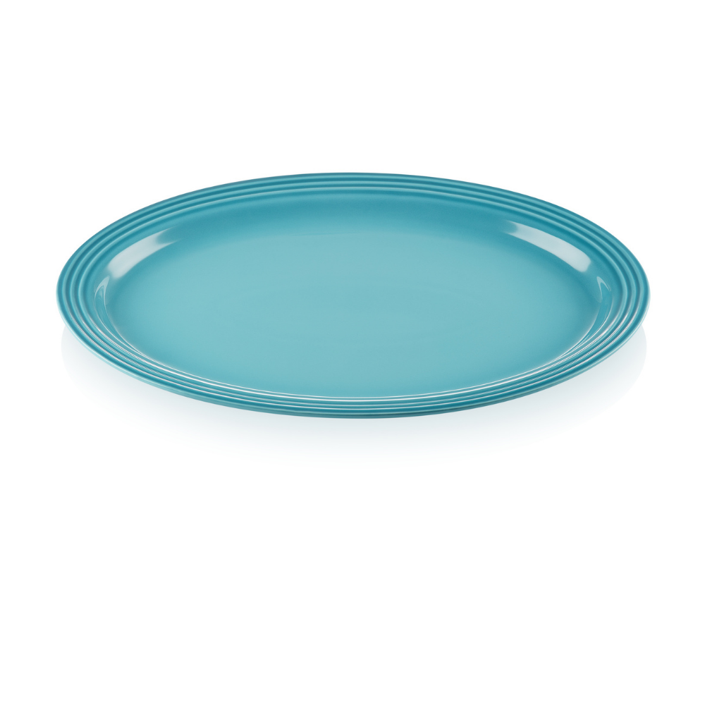 Bandeja Oval Vancouver 46Cm Azul Caribe