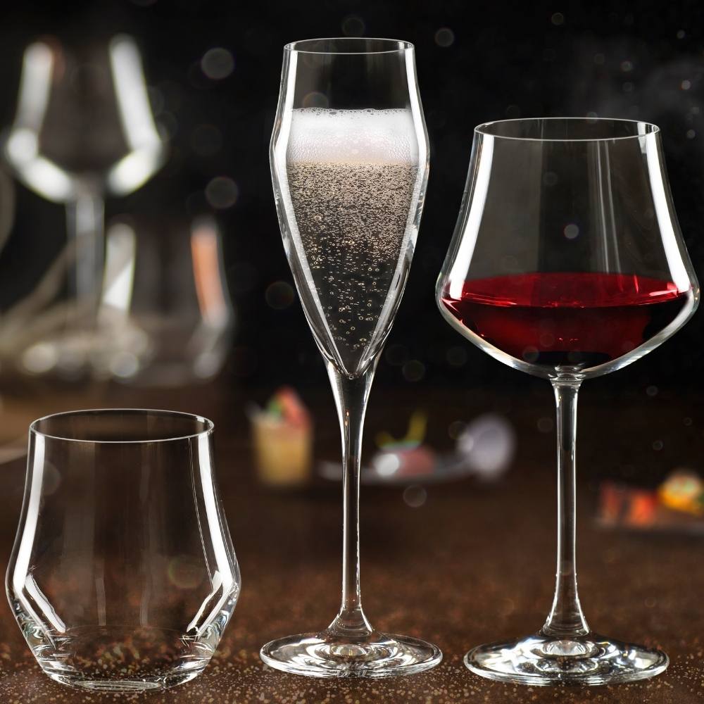 RCR SET 6 COPAS CHAMPAGNE EGO E18